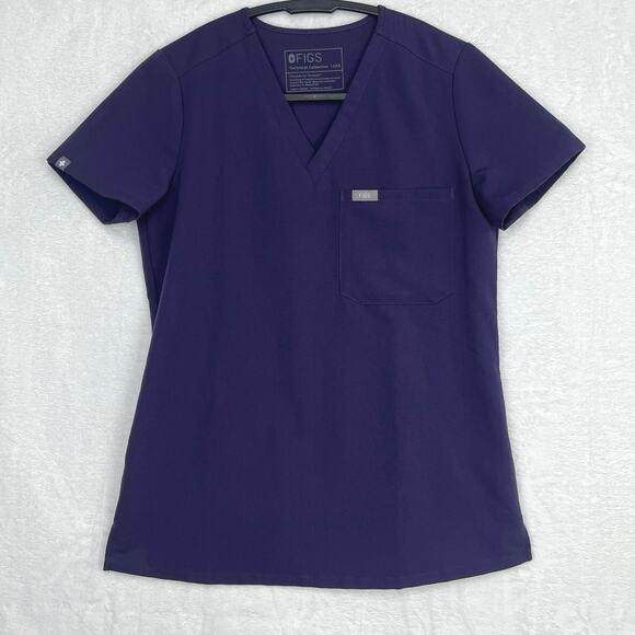 Figs Scrub Set Purple Shadow Zamora Jogger Pants XSP Catarina Top XXS - Picture 5 of 16